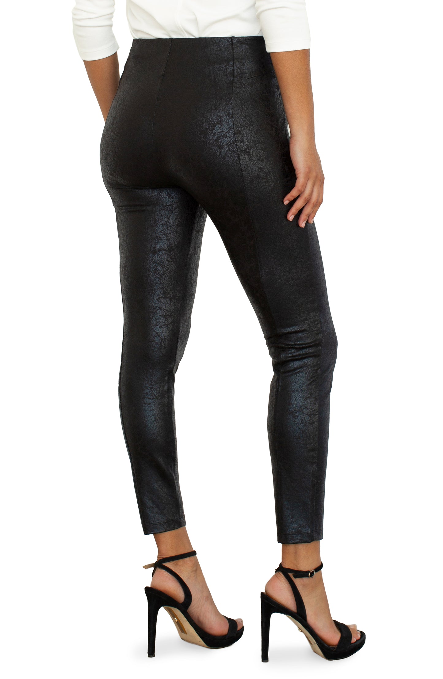 LIVERPOOL REESE SEAMED PULL-ON LEGGINGS 27" INSEAM