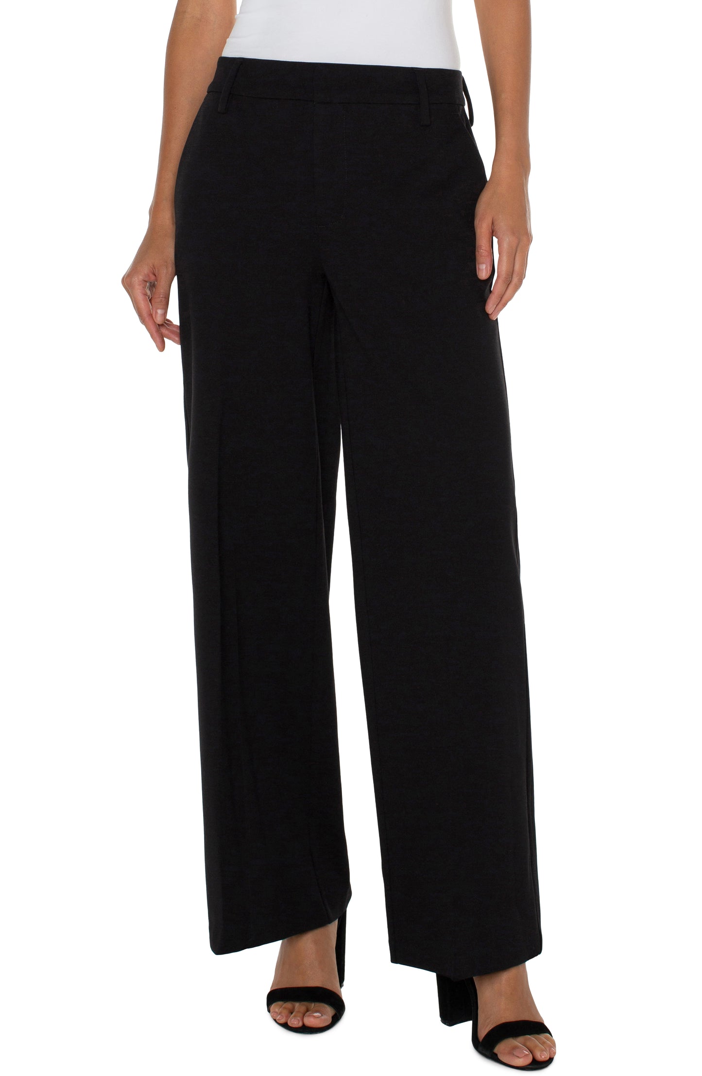 LIVERPOOL HIGH RISE WIDE LEG TROUSER 31" INSEAM