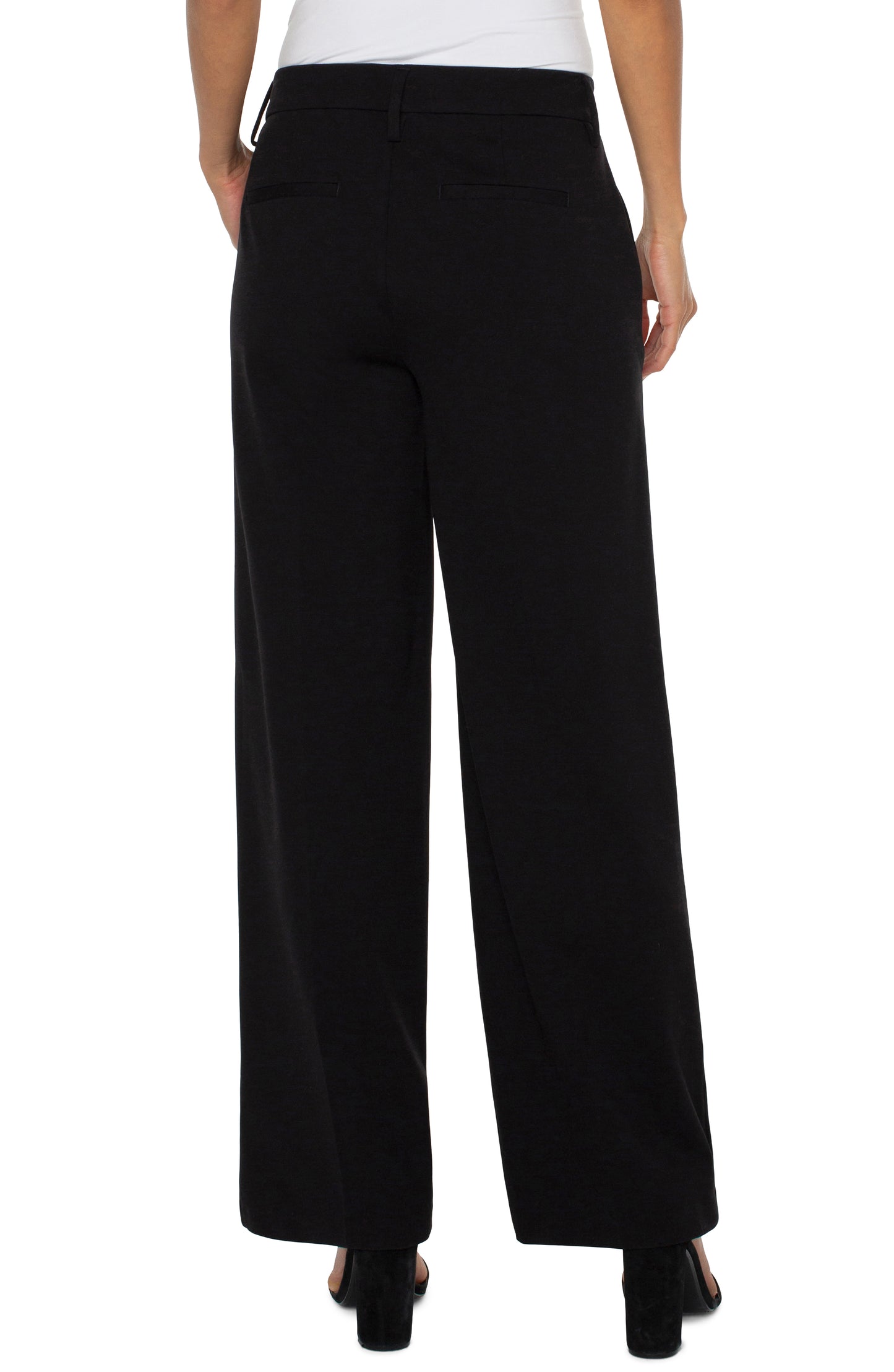 LIVERPOOL HIGH RISE WIDE LEG TROUSER 31" INSEAM