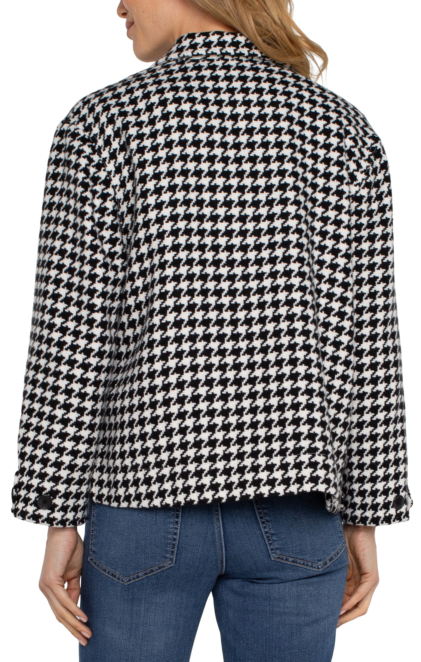 LIVERPOOL BOXY SHACKET WITH SIDE SLITS