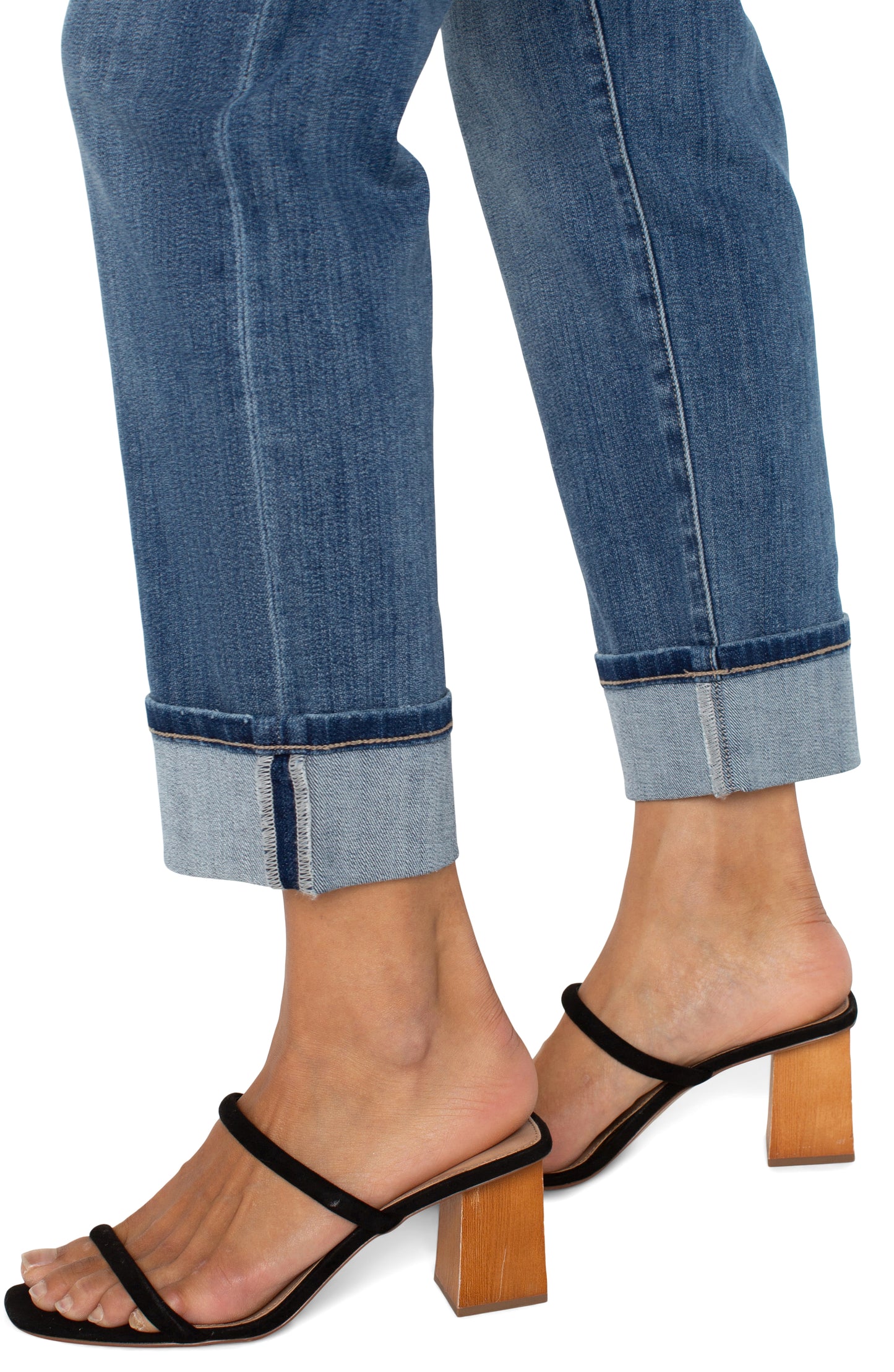 LIVERPOOL MARLEY GIRLFRIEND CUFFED 27"-30" INSEAM