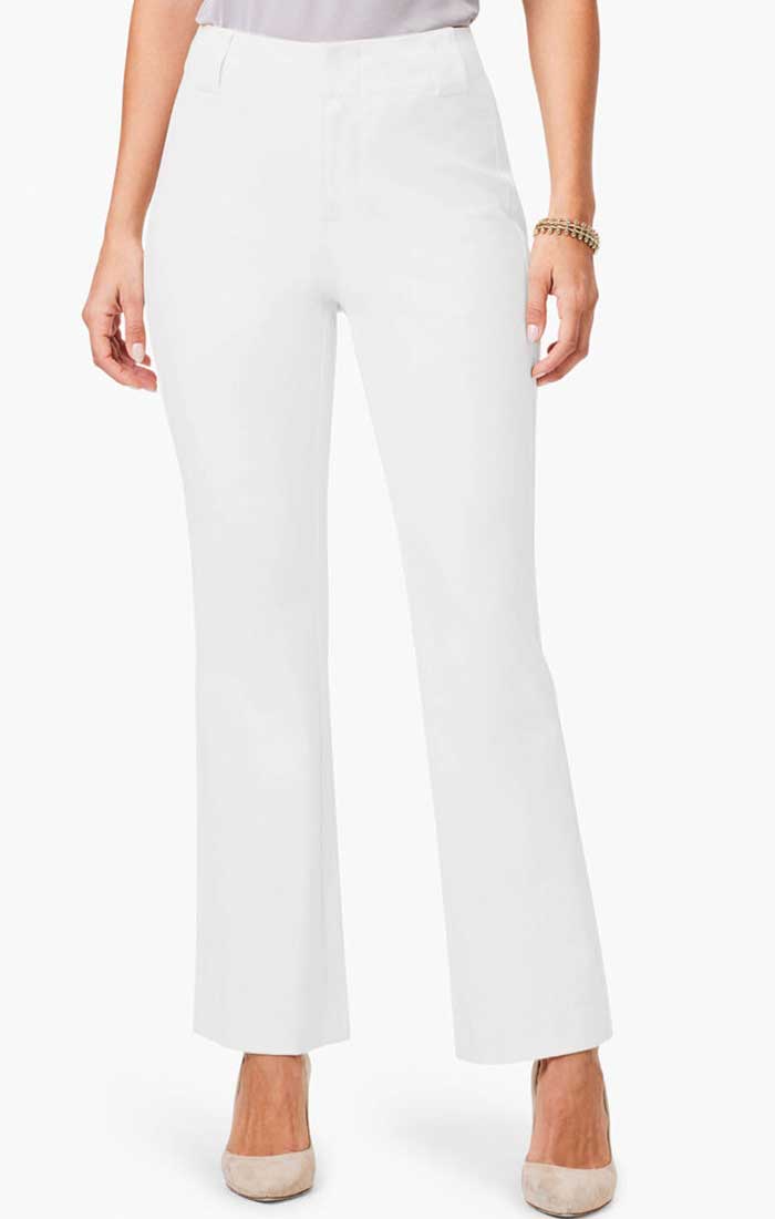 NIC + ZOE 28" PLAZA DEMI BOOT CUT COTTON BI-STRETCH PANT