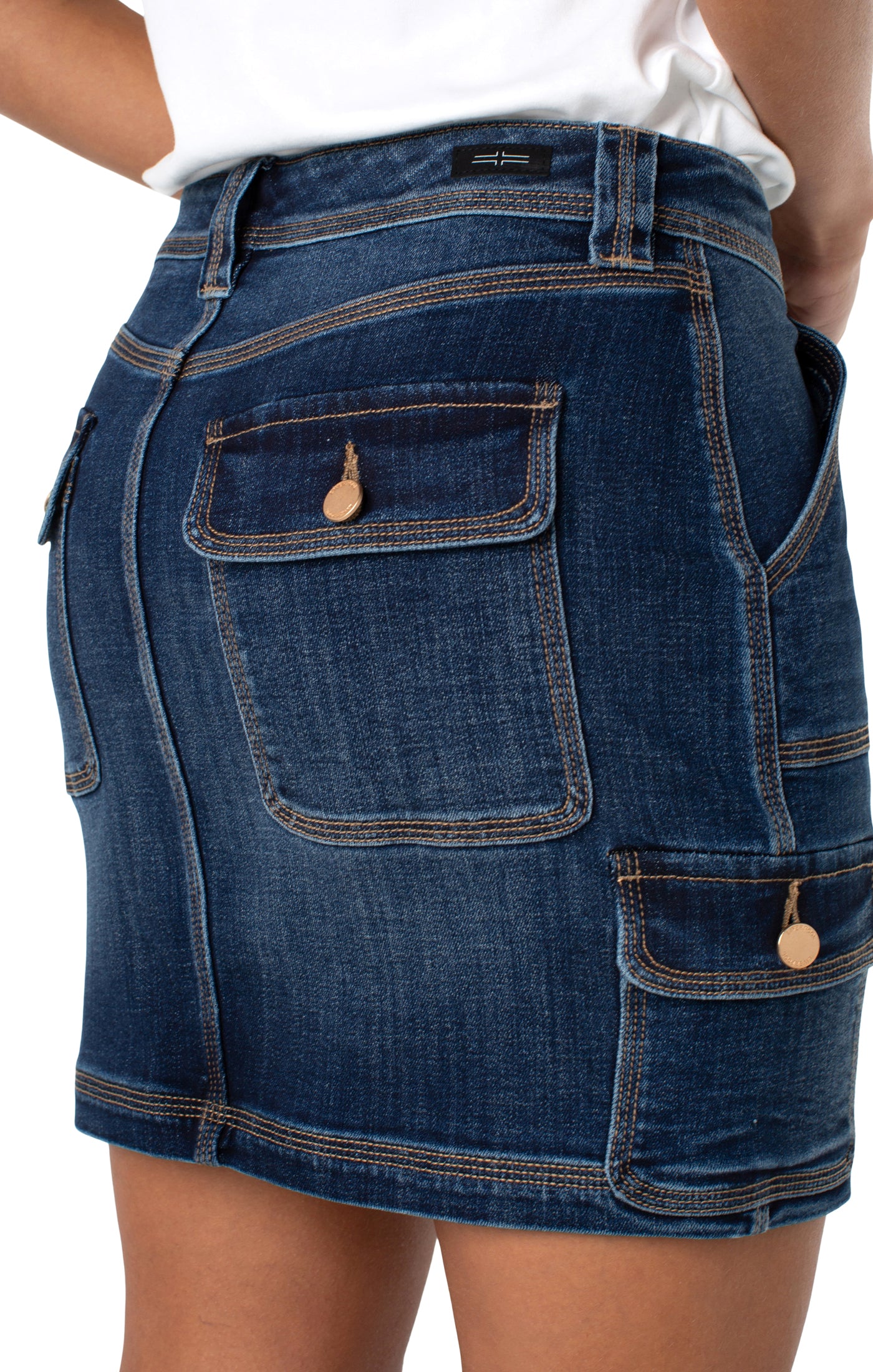 LIVERPOOL TRIPLE NEEDLE CARGO SKIRT