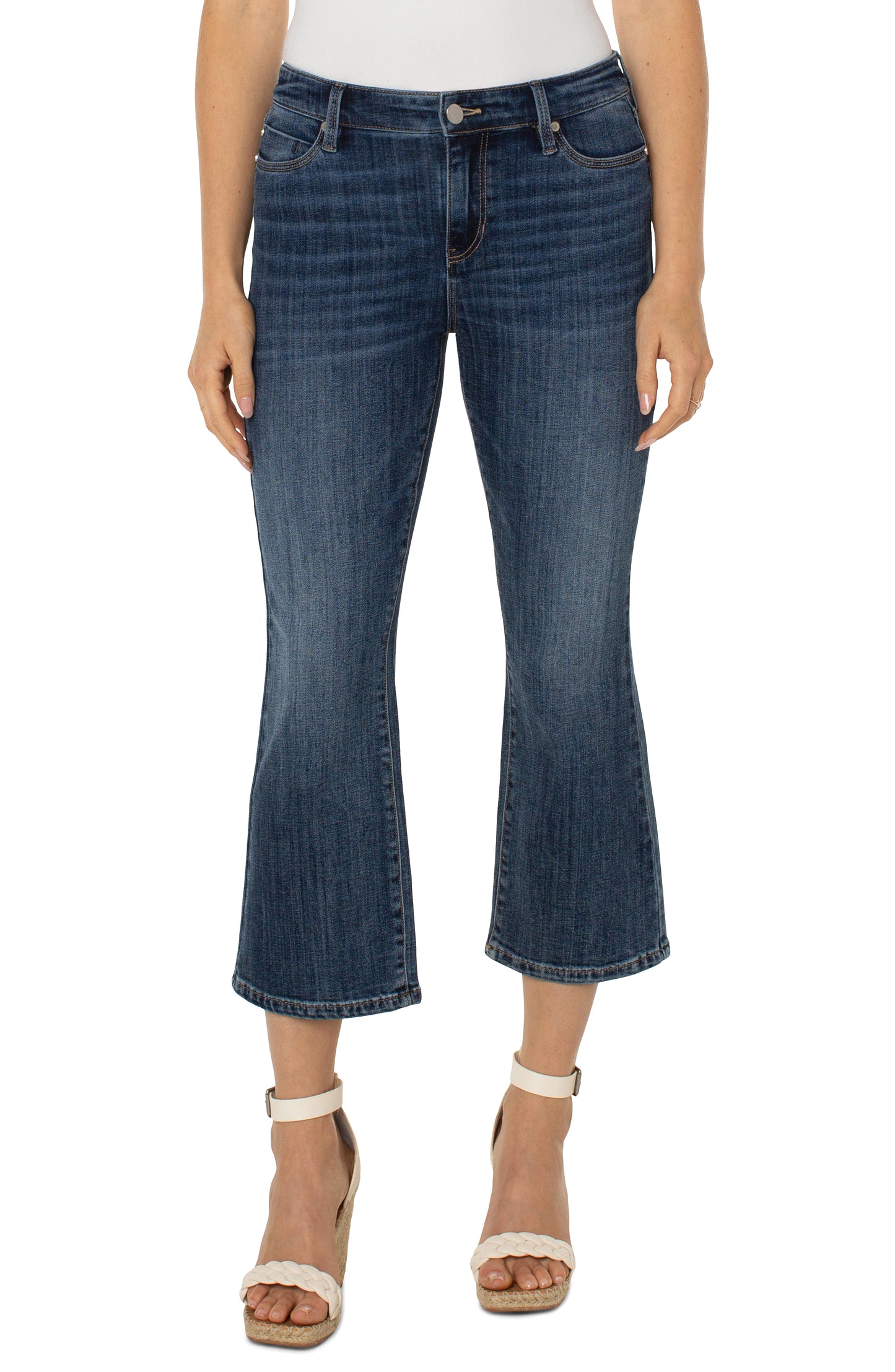 LIVERPOOL HANNAH CROP FLARE 25.5" INSEAM