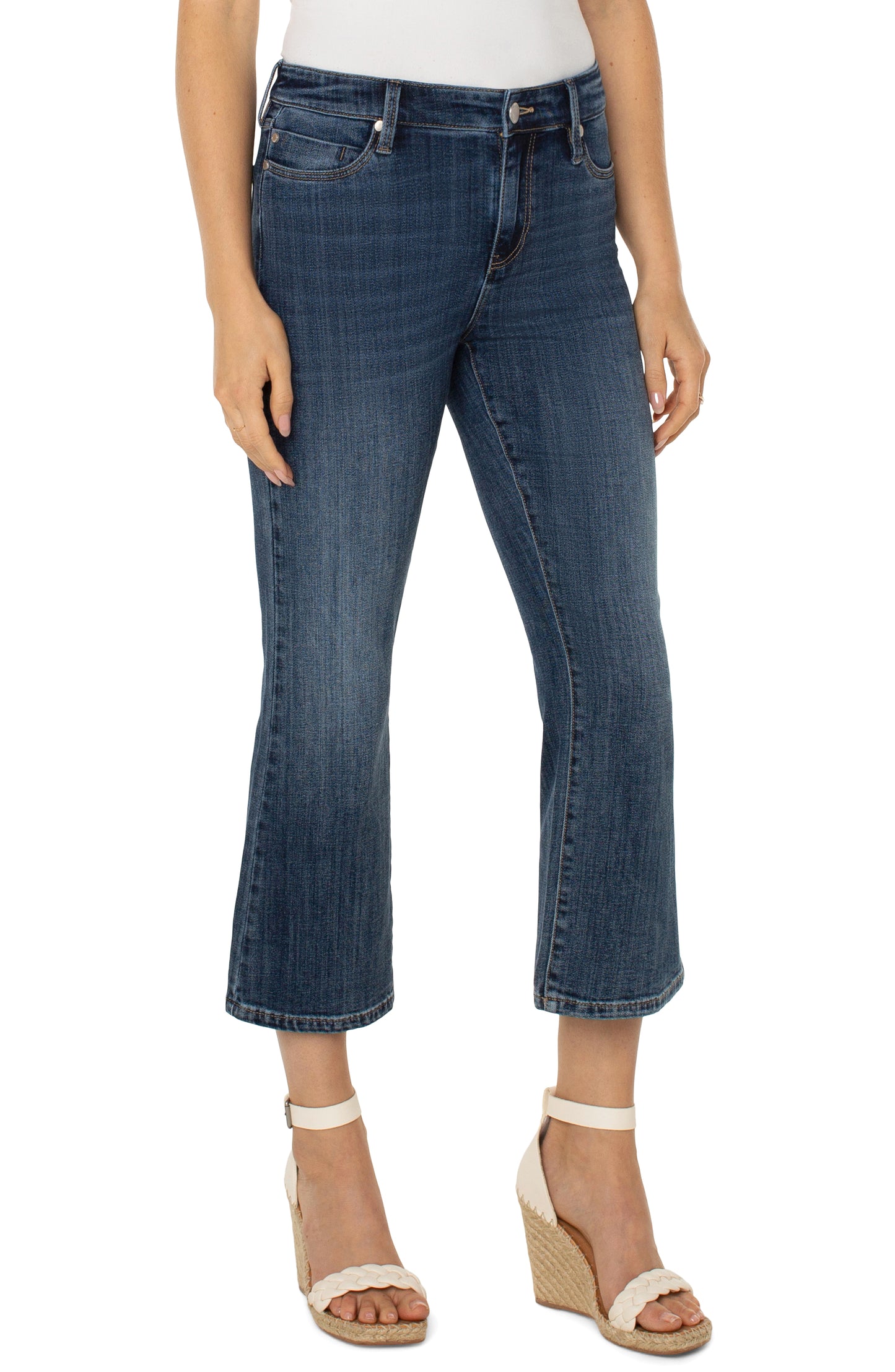 LIVERPOOL HANNAH CROP FLARE 25.5" INSEAM