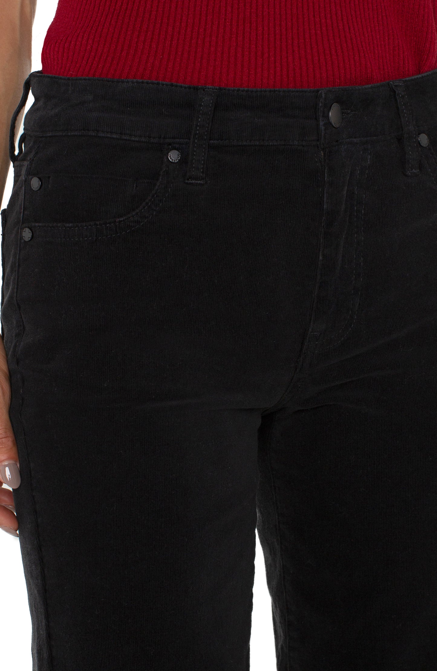 LIVERPOOL CORDUROY MARLEY GIRLFRIEND CUFFED 27"-30" INSEAM