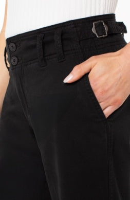 LIVERPOOL HI-RISE CINCH WAIST WIDE LEG 28" INSEAM