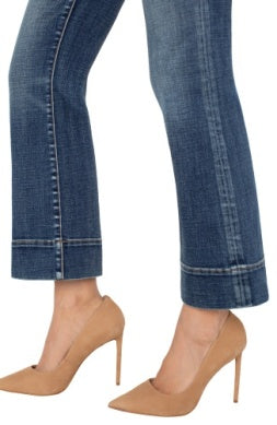 LIVERPOOL GIA FLARE WITH WIDE HEM 27" INSEAM