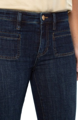 LIVERPOOL LUCY BOOTCUT WITH VINTAGE POCKET 34" INSEAM
