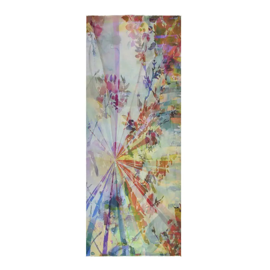 EGBERT STARBURST FLORAL SCARF