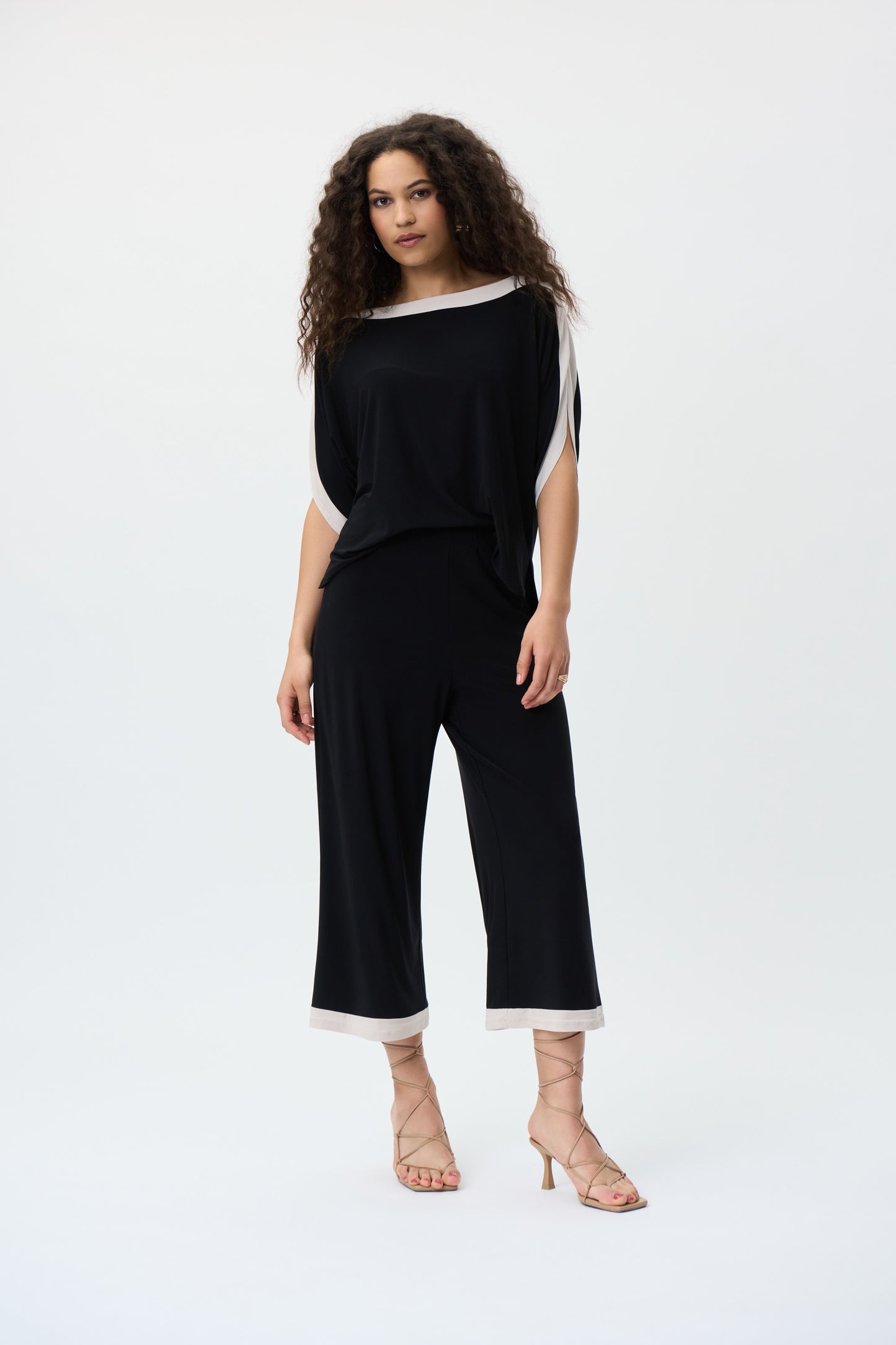 JOSEPH RIBKOFF DOLMAN SLEEVE JUMPSUIT