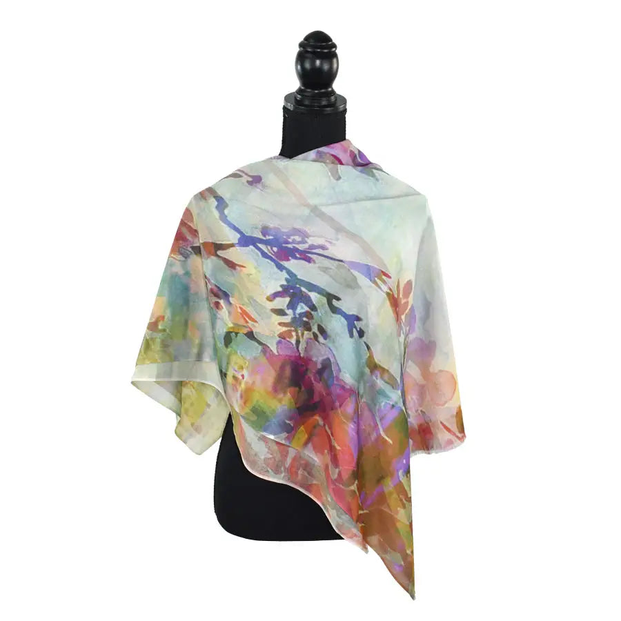 EGBERT STARBURST FLORAL SCARF