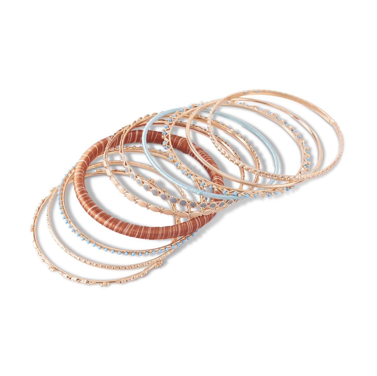 ASSORTED FOUR BANGLE BRACELET SETS
