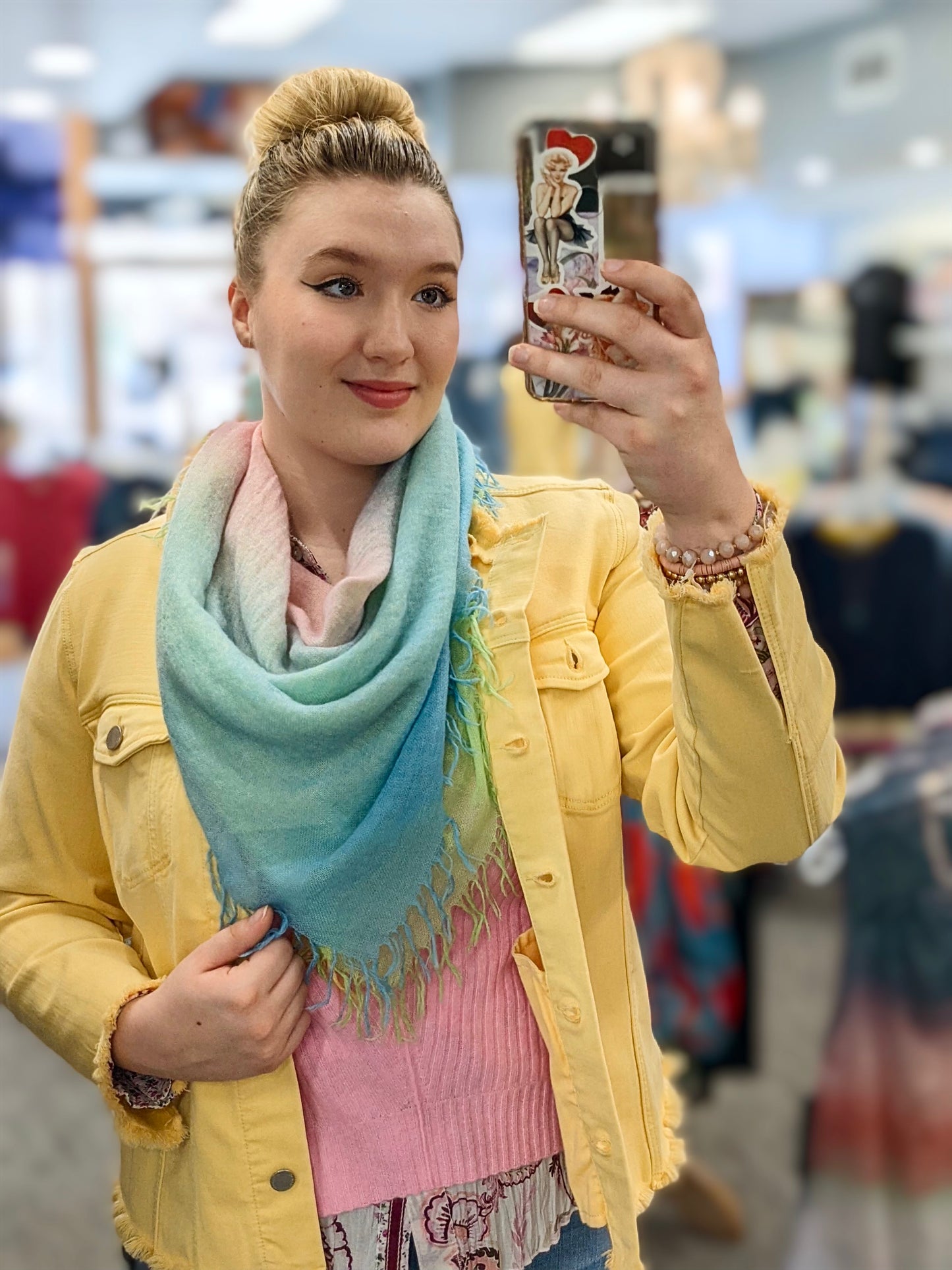 KINROSS CASHMERE RIB VEE POPOVER