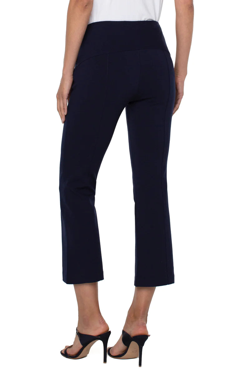 LIVERPOOL STELLA KICK FLARE WITH WELT POCKETS 25" INSEAM