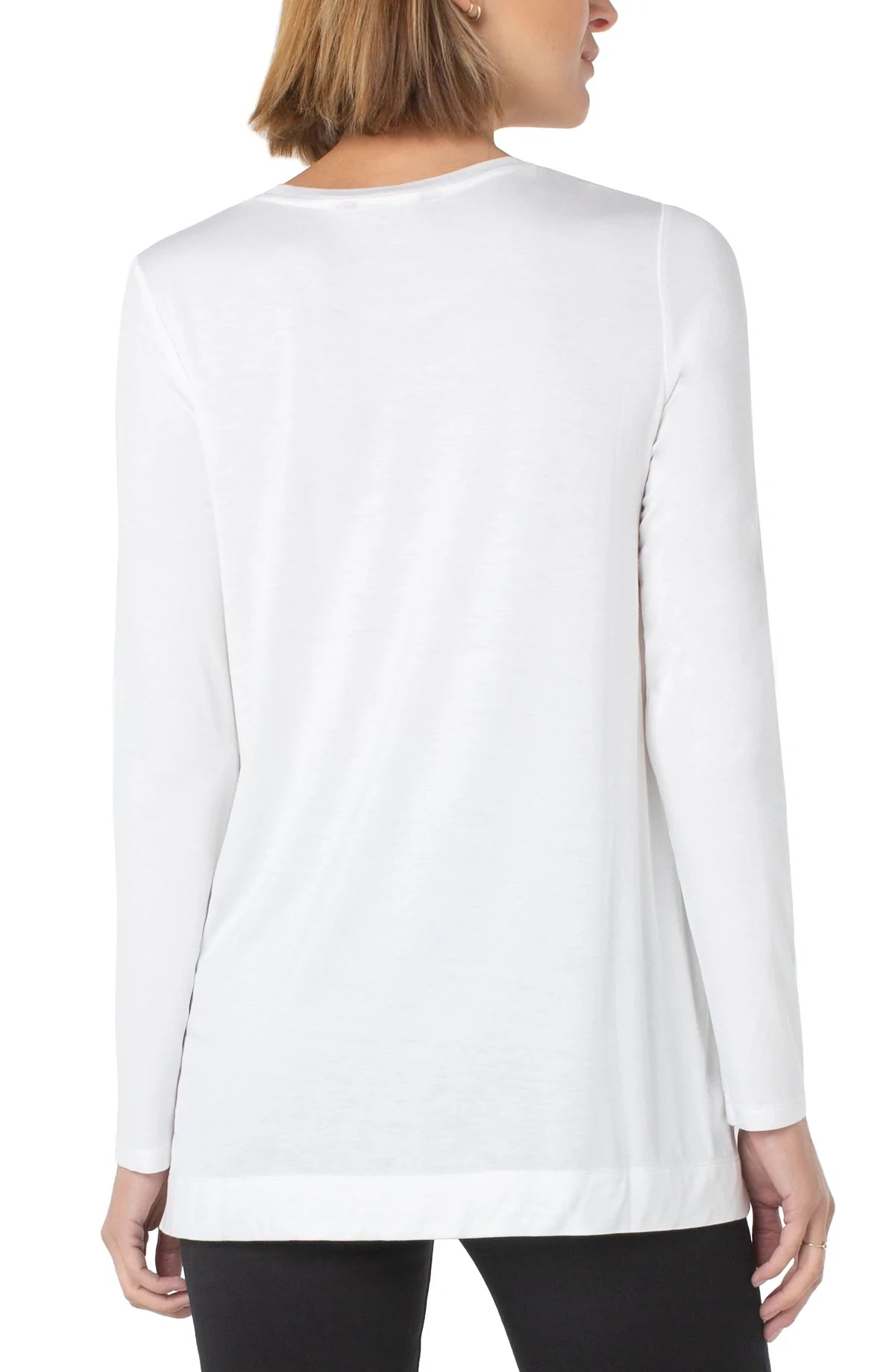 LIVERPOOL LONG SLEEVE SCOOP NECK TEE