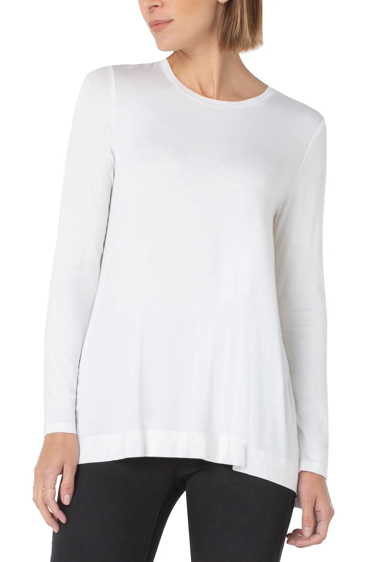 LIVERPOOL LONG SLEEVE SCOOP NECK TEE
