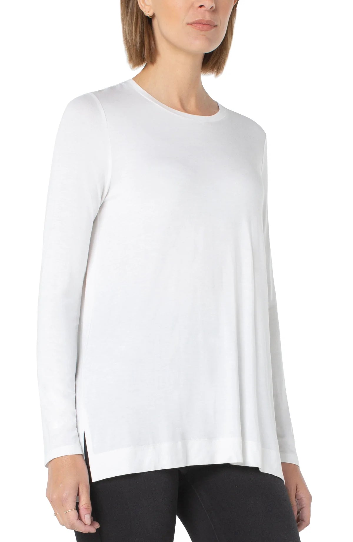 LIVERPOOL LONG SLEEVE SCOOP NECK TEE