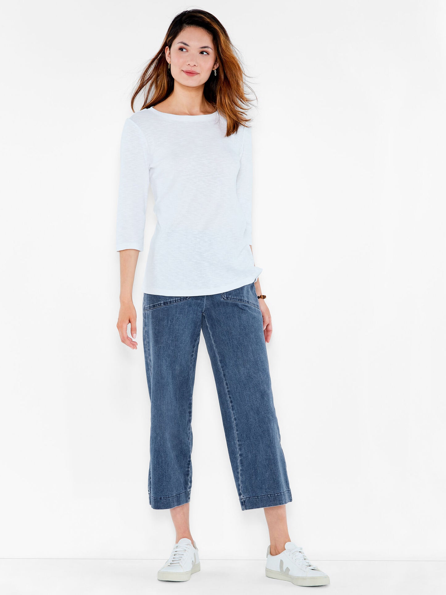 NZT 3/4 SLEEVE BOAT TEE