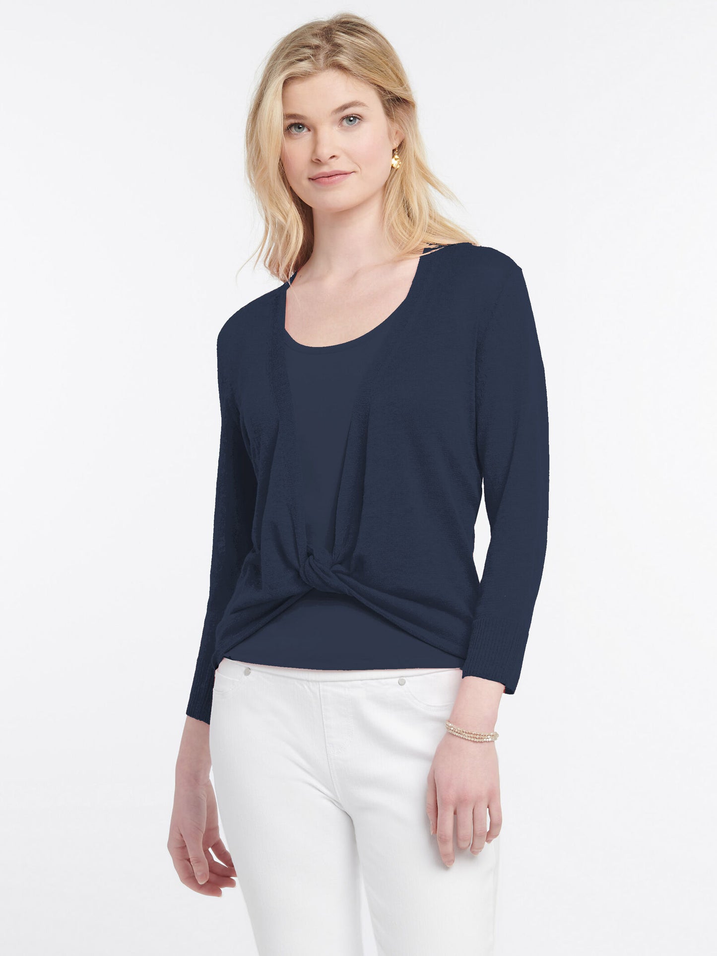 NIC+ZOE 4-WAY LIGHTWEIGHT CARDIGAN