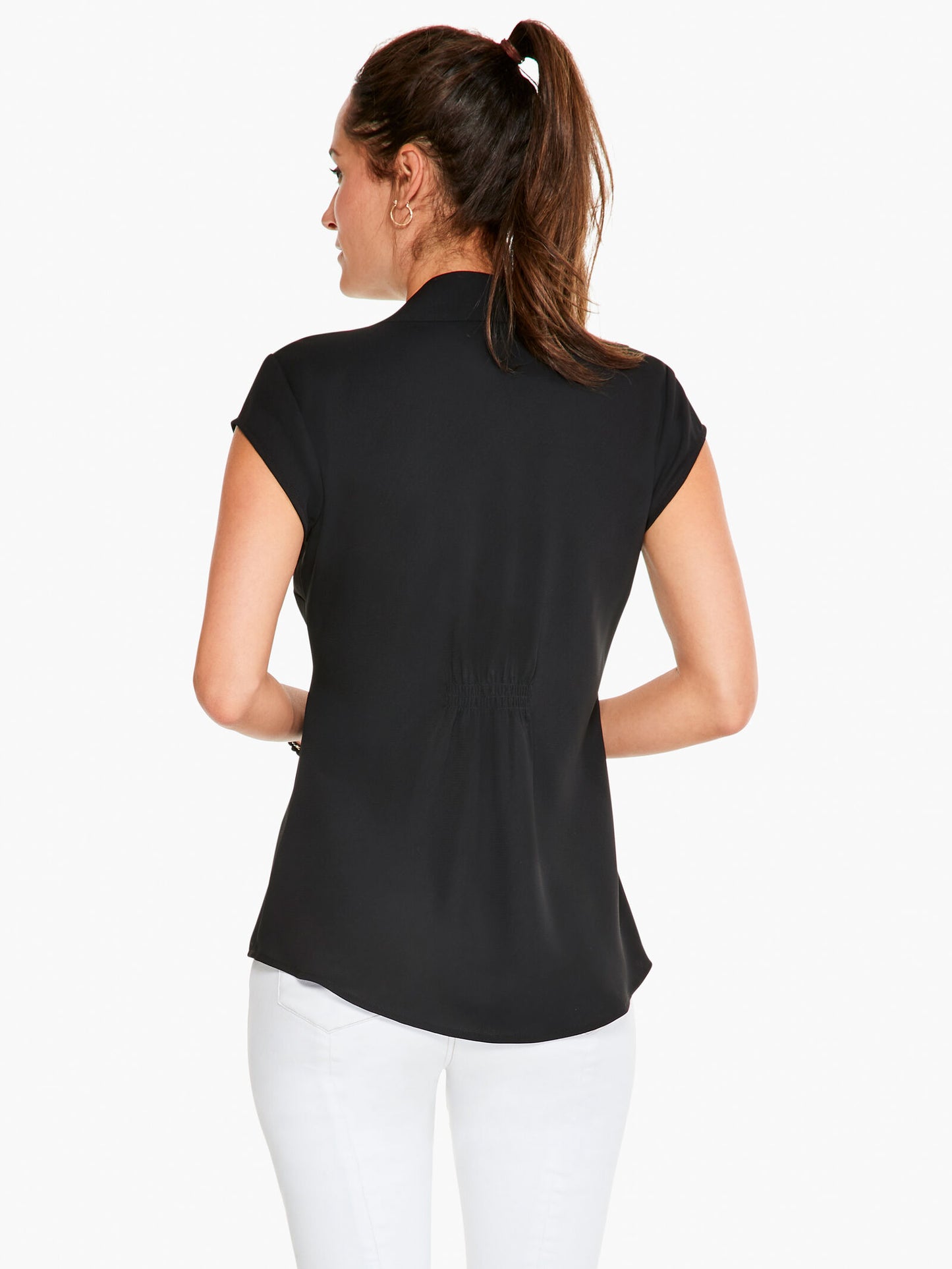 NIC+ZOE CAP SLEEVE DAY TO NIGHT TOP