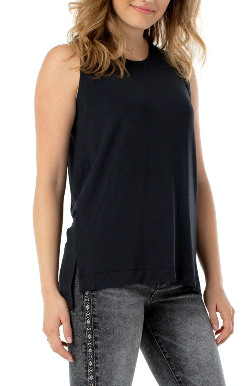 LIVERPOOL SLEEVELESS SCOOP NECK TANK