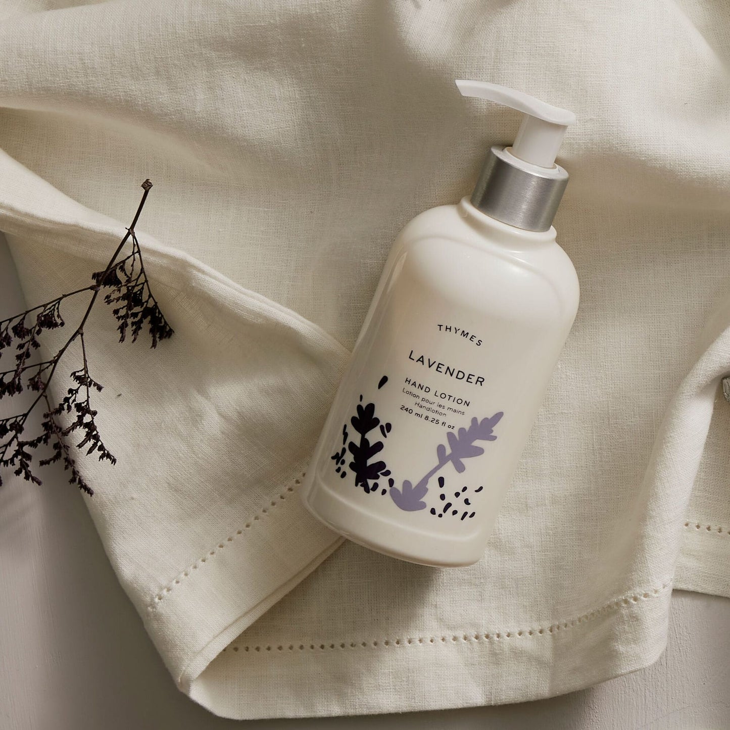 THYMES LAVENDER HAND LOTION 8.25 oz