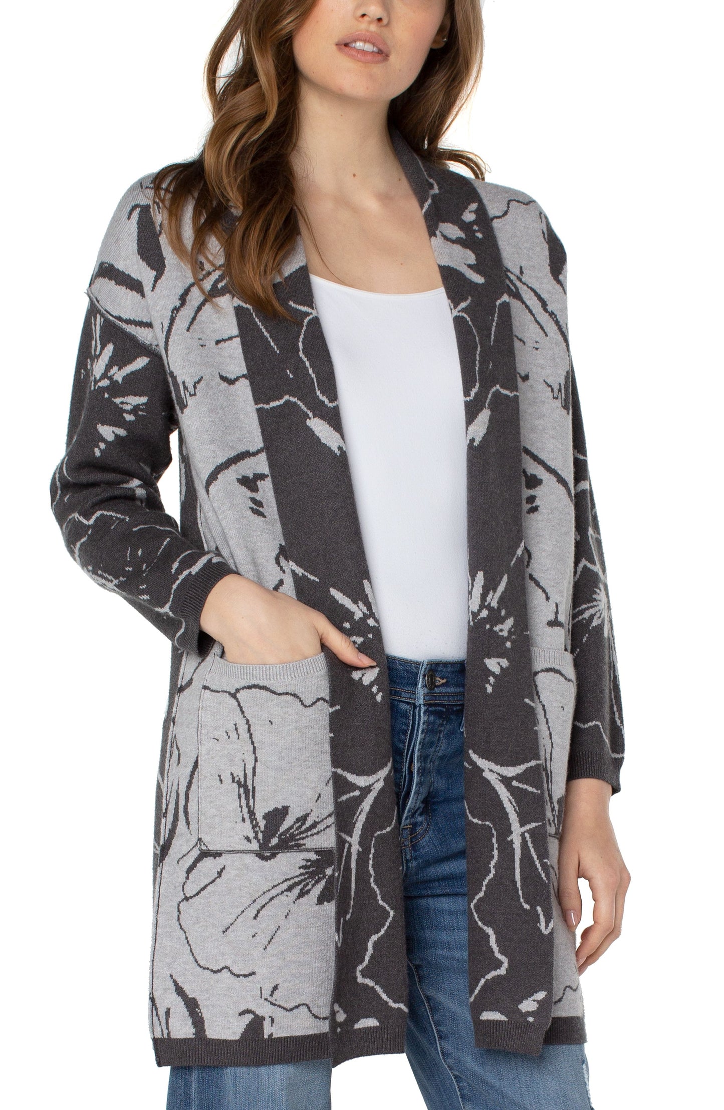 LIVERPOOL OPEN FRONT CARDIGAN