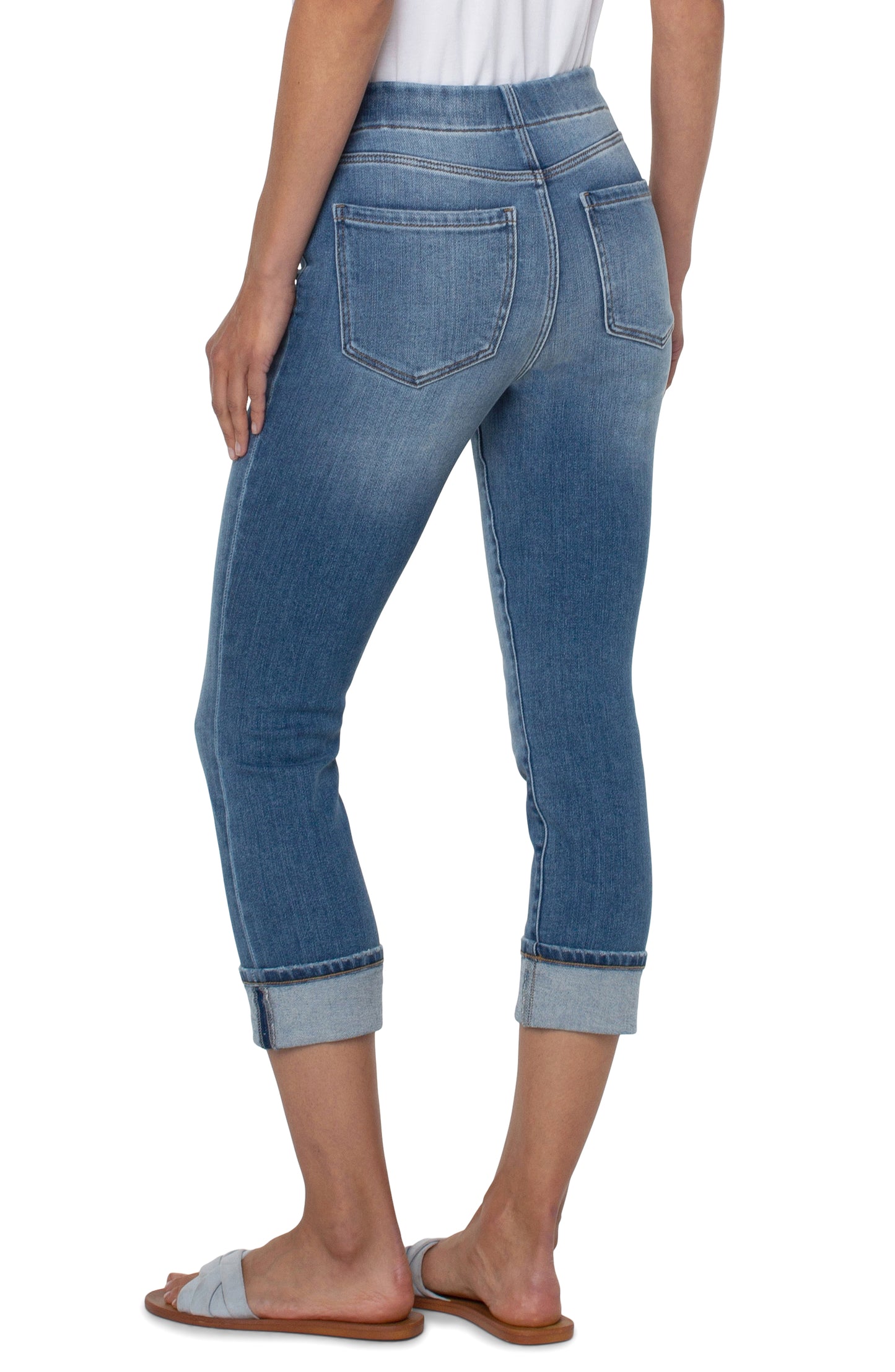 LIVERPOOL CHLOE CROP CUFF 24"-27" INSEAM