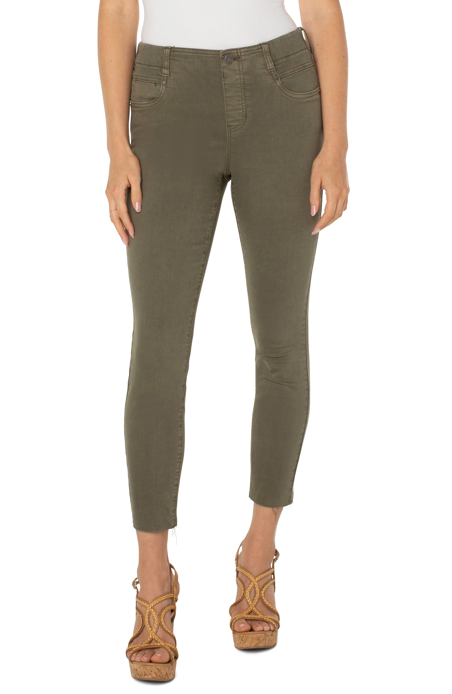 LIVERPOOL GIA GLIDER CROP 27" INSEAM