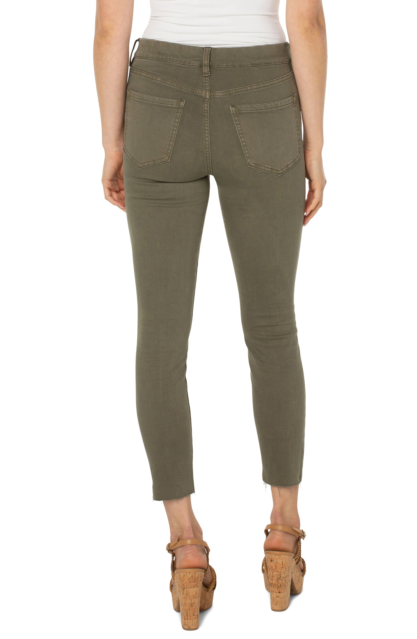 LIVERPOOL GIA GLIDER CROP 27" INSEAM