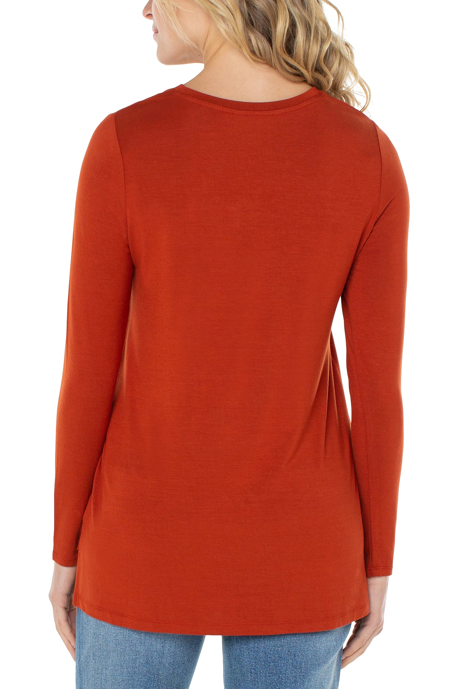 LIVERPOOL LONG SLEEVE SCOOP NECK TEE