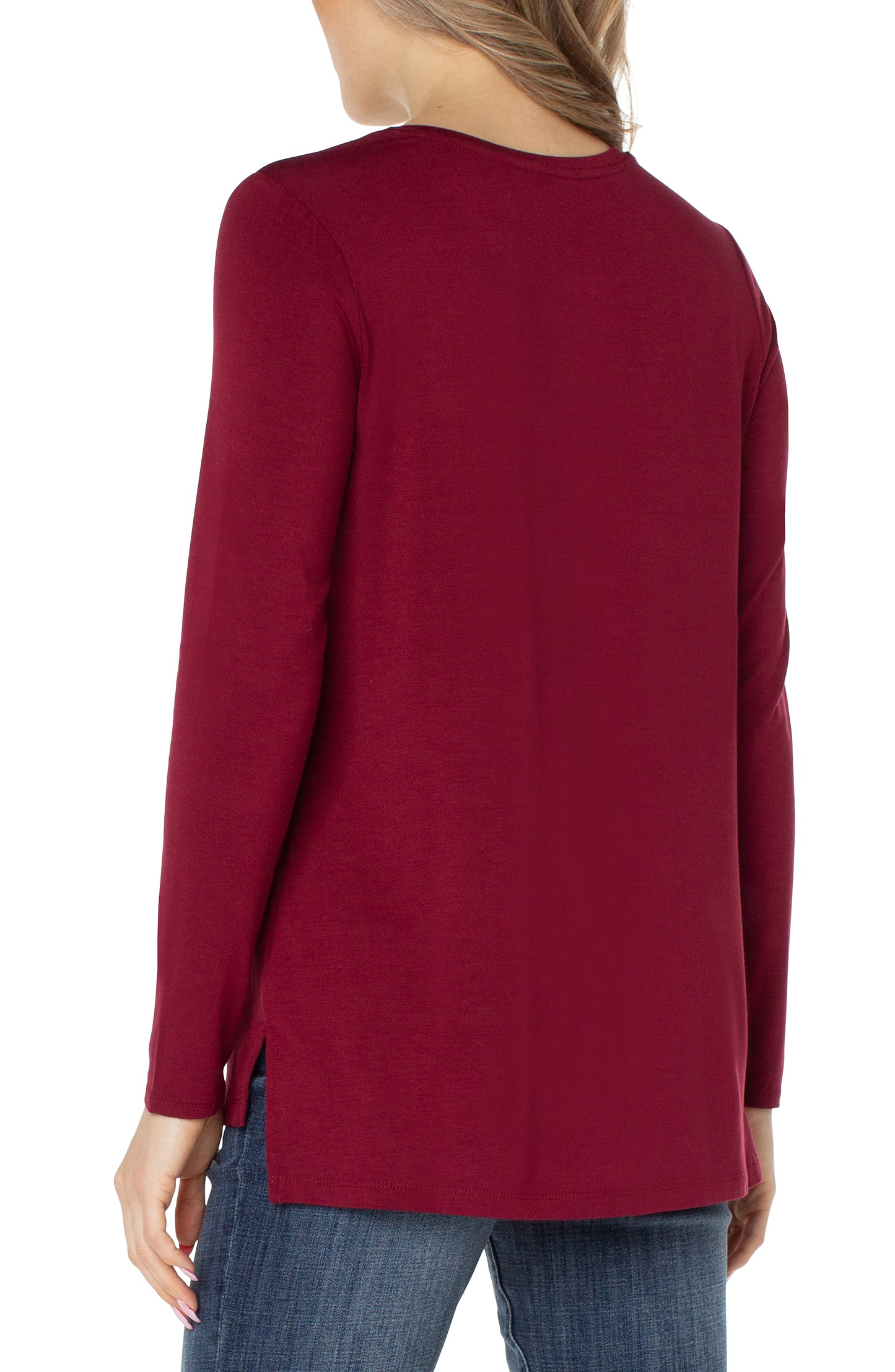 LIVERPOOL LONG SLEEVE SCOOP NECK TEE