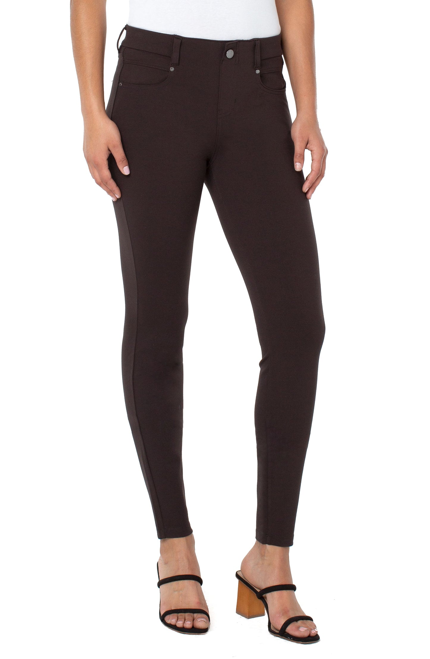 LIVERPOOL GIA GLIDER PULL-ON SUPER STRETCH PONTE 30" INSEAM