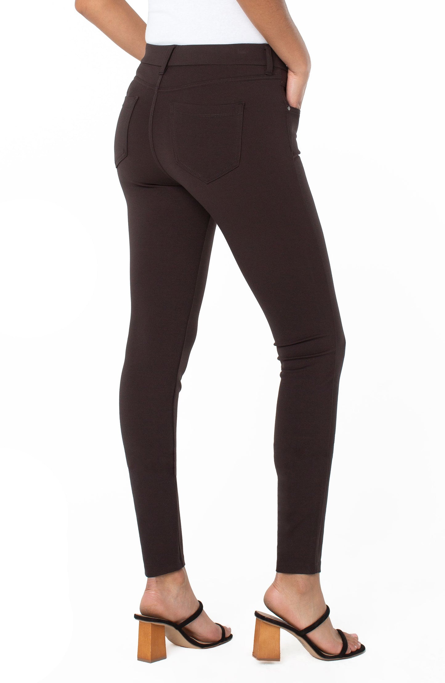 LIVERPOOL GIA GLIDER PULL-ON SUPER STRETCH PONTE 30" INSEAM