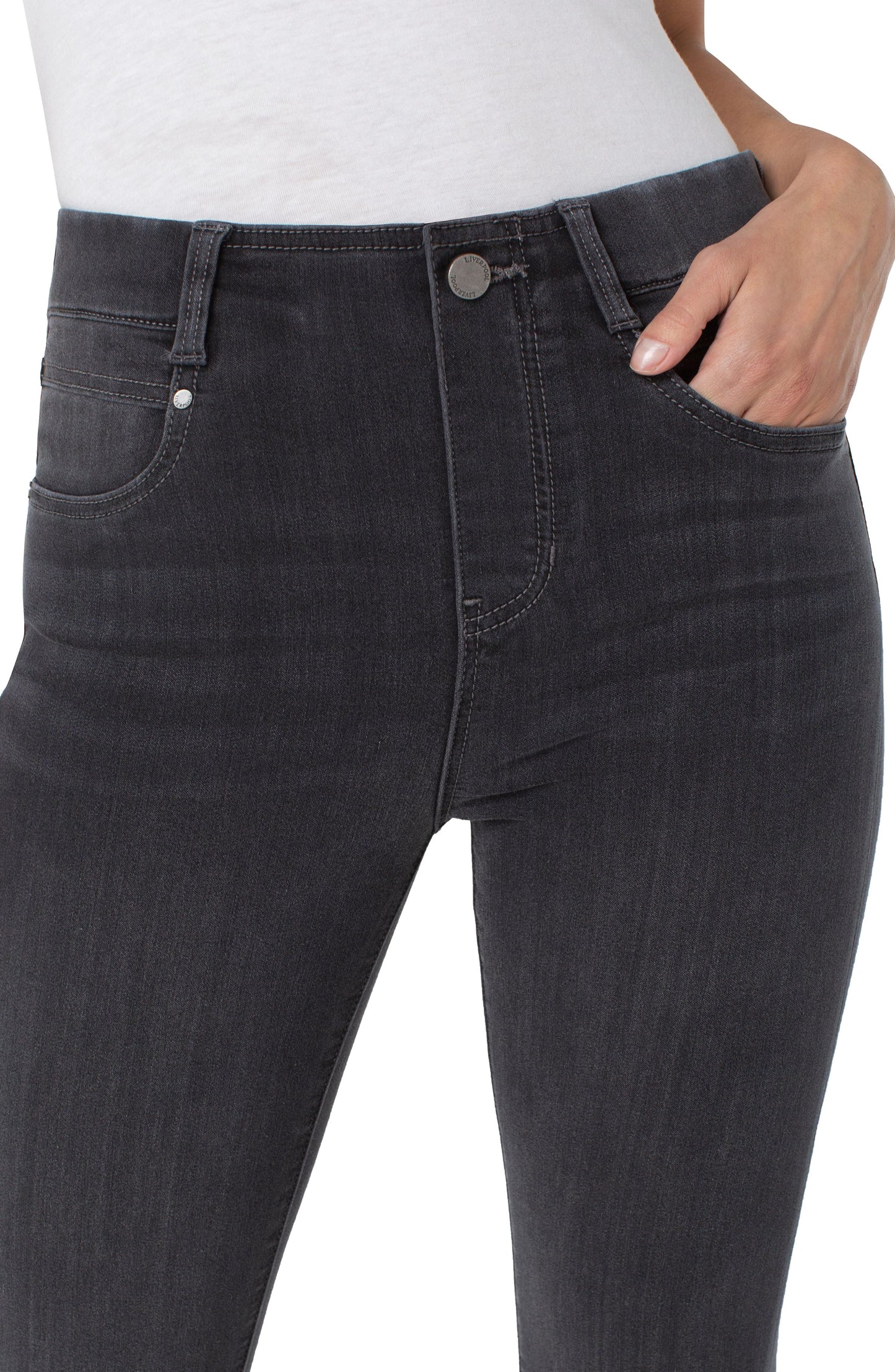 LIVERPOOL GIA GLIDER ANKLE 28" INSEAM