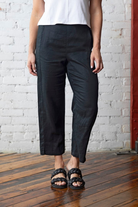 OLIVIA LINEN STRAIGHT LEG PANT