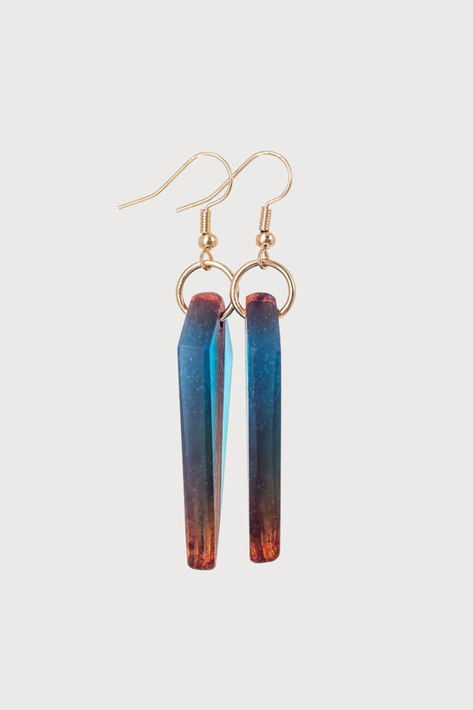 ALEXA WOODEN EARRINGS