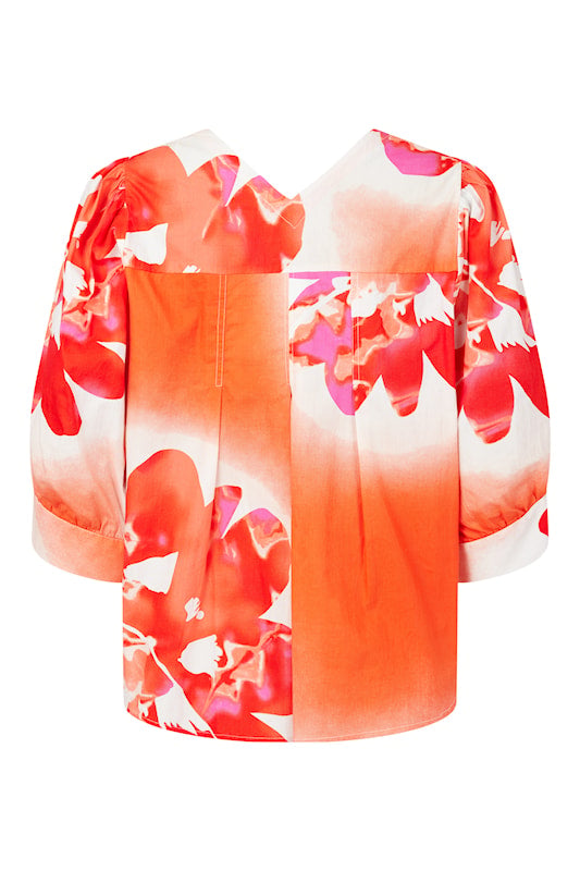 NOEN VIBRANT FLORAL BLOUSE