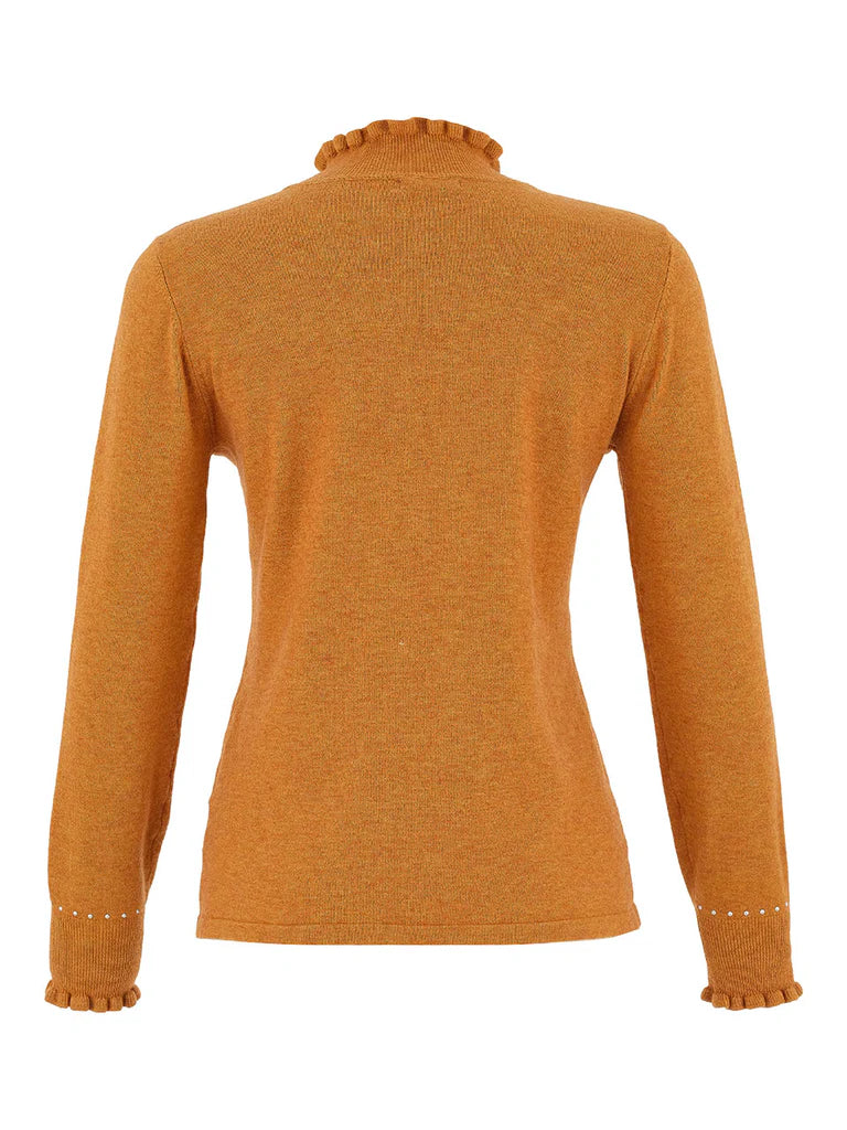 DOLCEZZA KNIT PULLOVER SWEATER