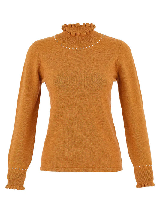 DOLCEZZA KNIT PULLOVER SWEATER