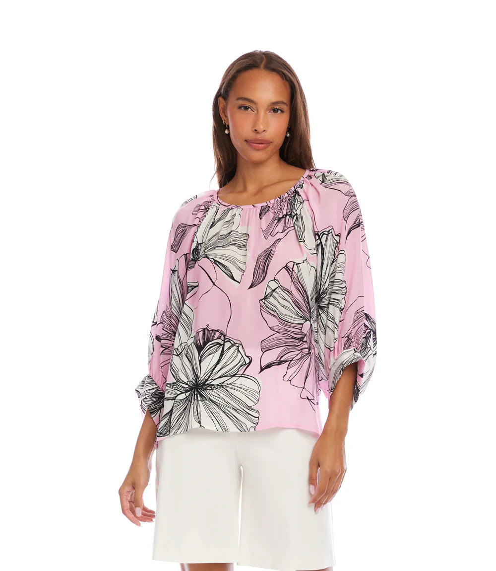 Karen Kane Blouson Sleeve Top