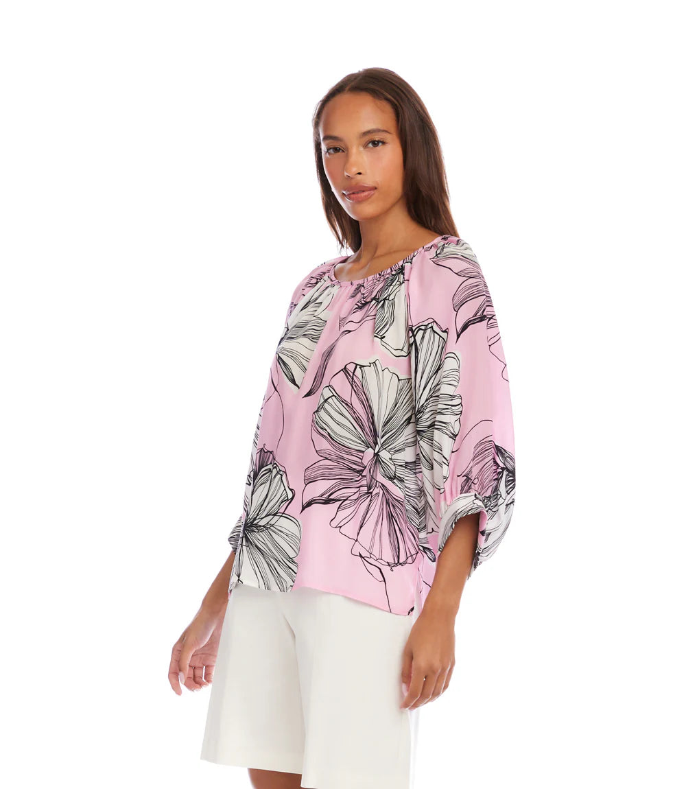 Karen Kane Blouson Sleeve Top
