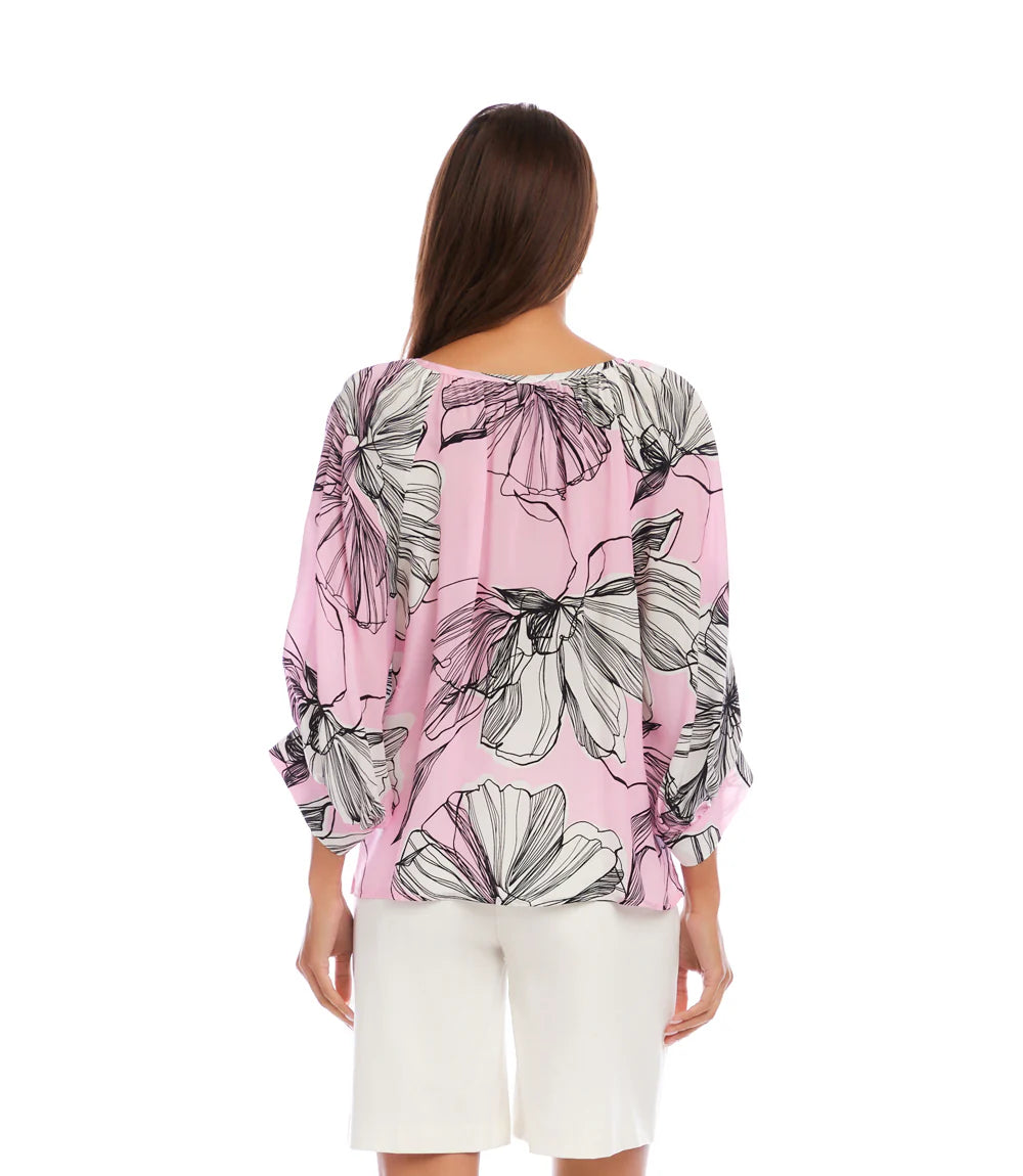 Karen Kane Blouson Sleeve Top