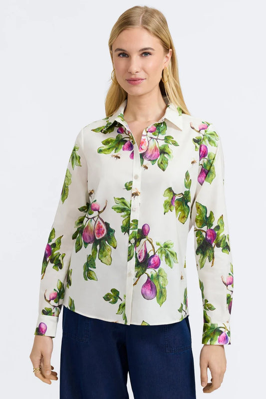 HAMPTON LONG SLEEVE FIGS SHIRT