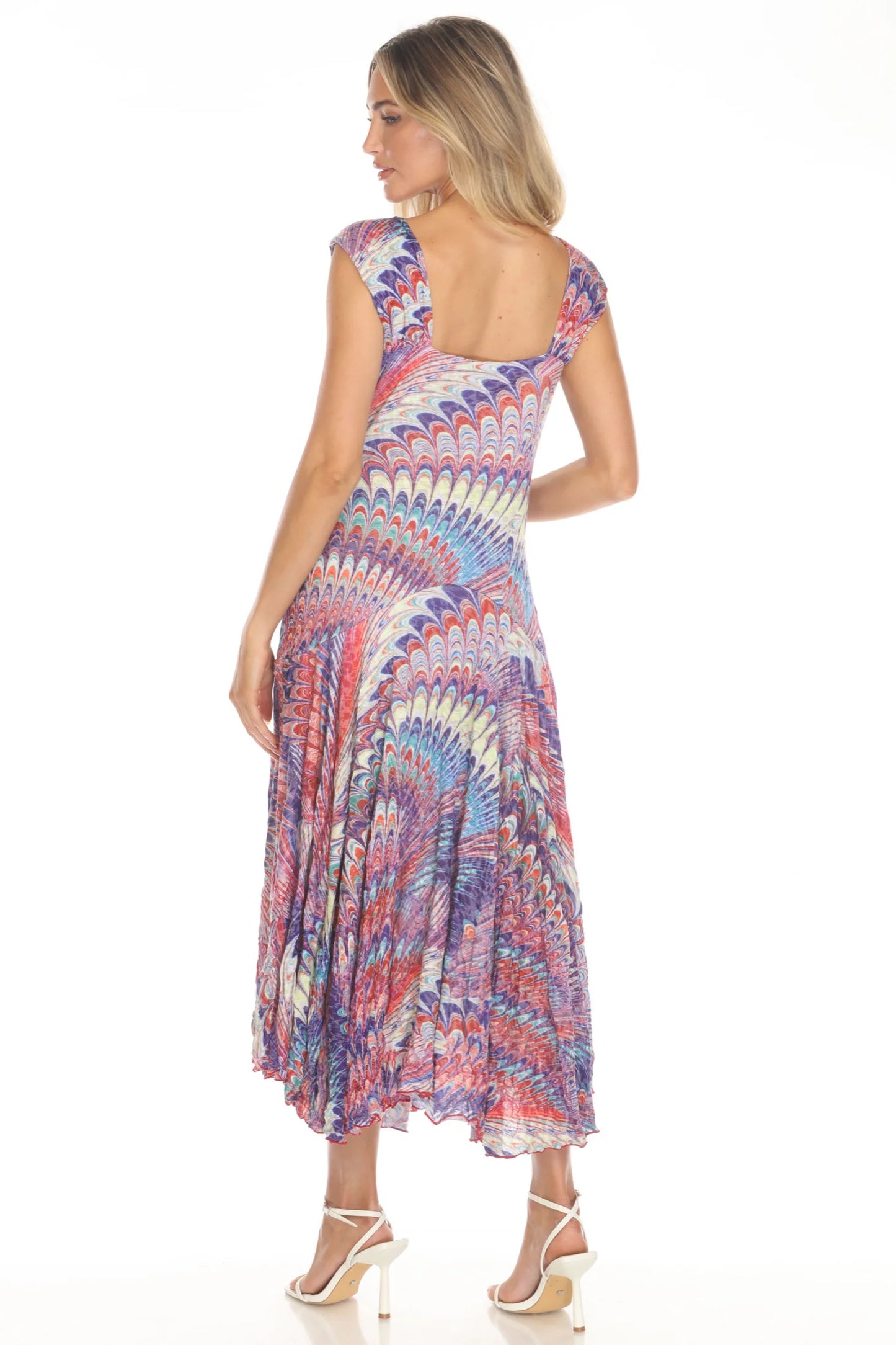 Carine Violet Burst Priscilla Dress