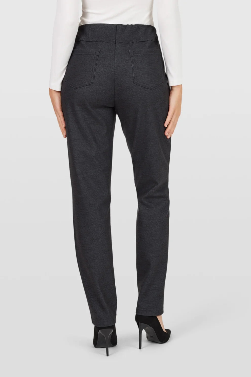 Robell Bella Flannel Trouser - 30" Inseam