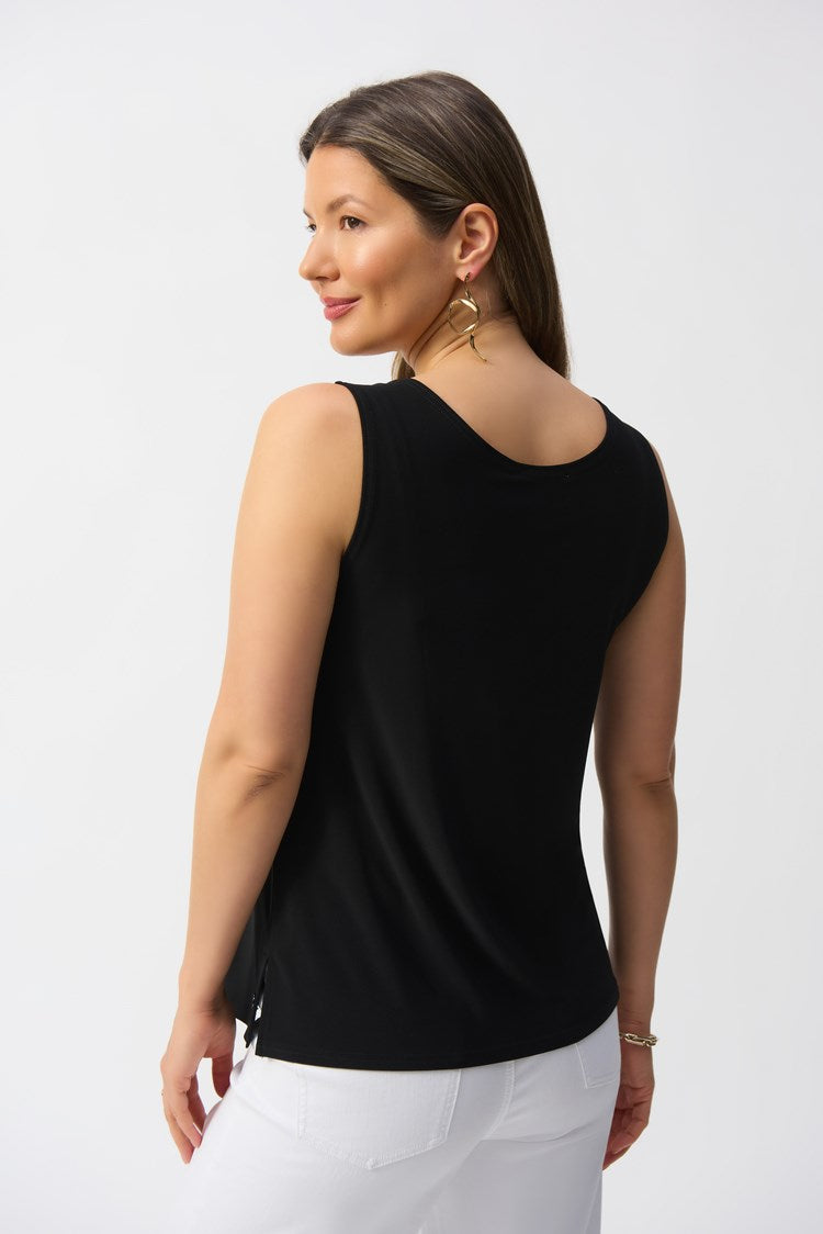 JOSEPH RIBKOFF SILKY KNIT SCOOP NECK CAMISOLE