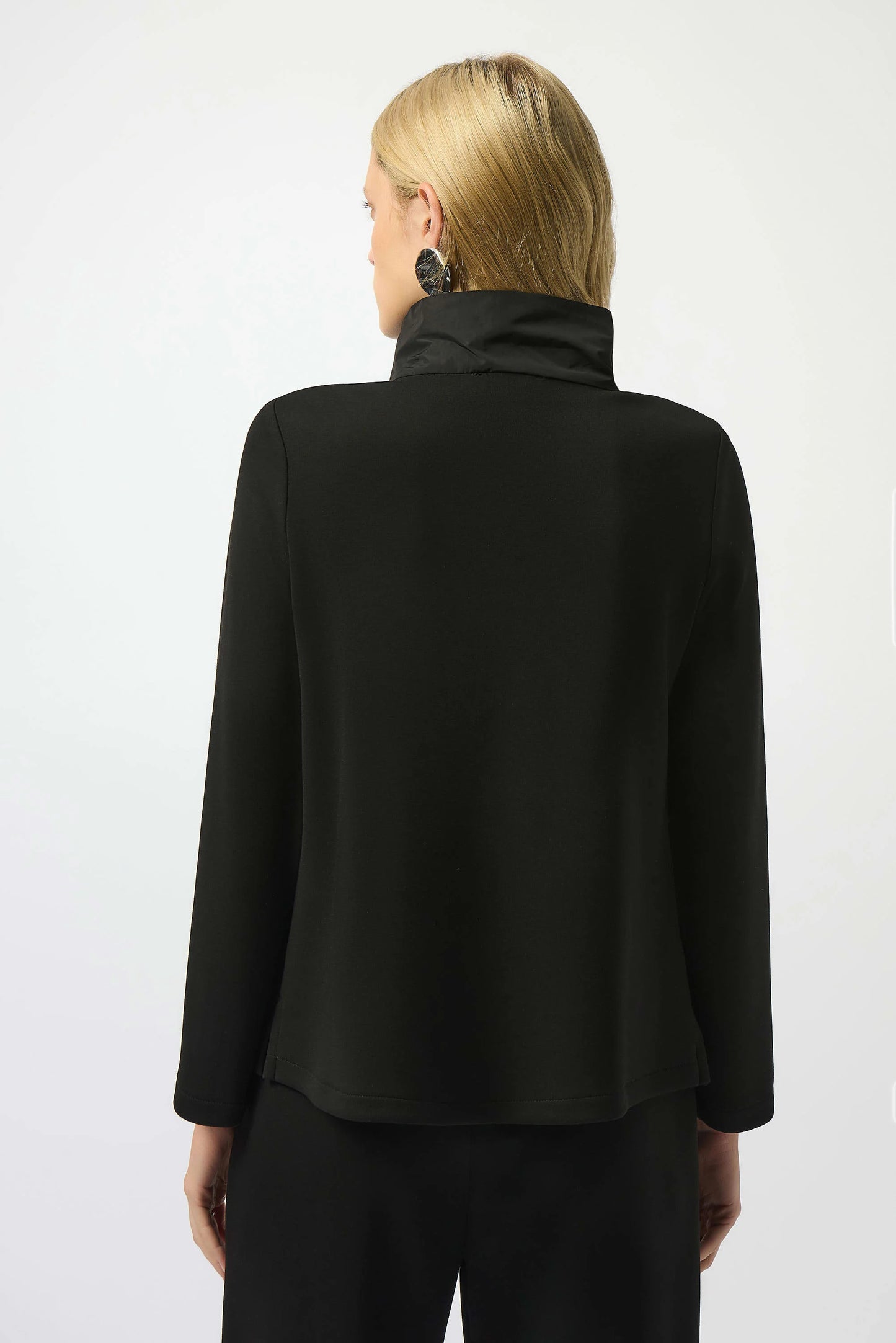 JOSEPH RIBKOFF SCUBA JERSEY BOXY TOP