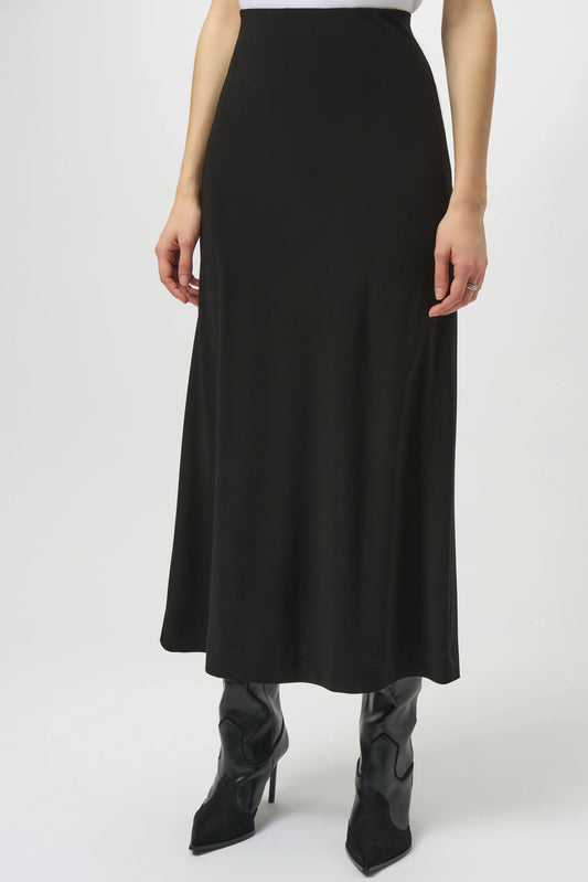JOSEPH RIBOFF SILKY KNIT PULL UP MAXI SKIRT